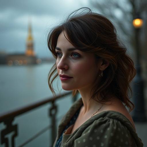 Portrait d'Isabelle Moreau, réalisatrice et fondatrice des Lumières de la Seine